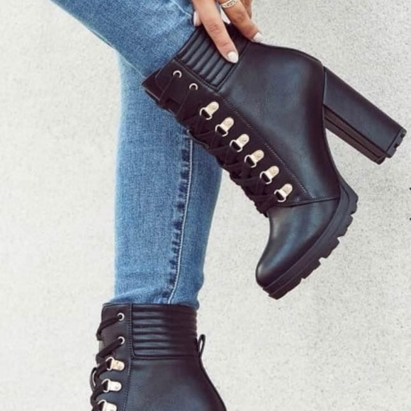 Shandee Lace-Up Bootie - Picture 3 of 3